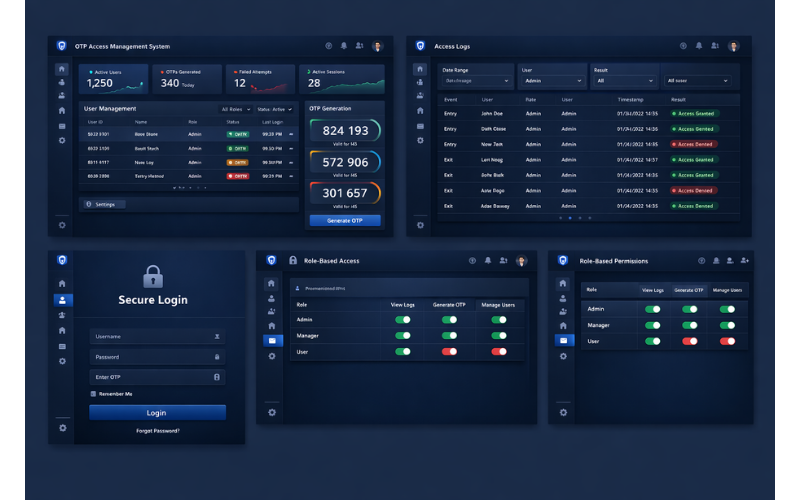 OTP Management Software