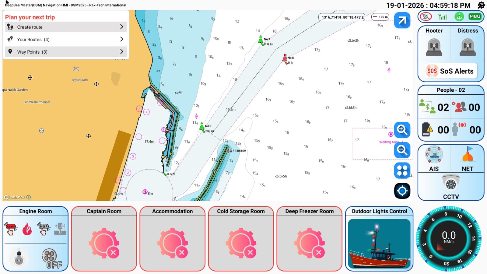 Marine Navigation App